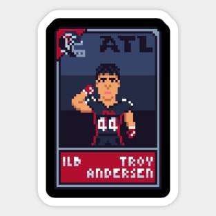 troy andersen 8bit Sticker